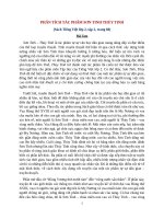 Phân tích sơn tinh thủy tinh