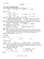 HỆ THỐNG đề ôn tập TOÁN lớp 4   nhóm   GIÁO dục TIỂU học 