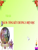 Bài giảng Vật lý 7 bài 30: Tổng kết chương III Điện học