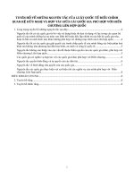 Tuyen bo nguyen tac cua LQT dieu chinh QH huu nghi va hop tac giua cac QG phu hop voi hien chuong LHQ