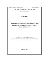 Nghiên cứu giải pháp nền móng và quan trắc hố đào cho các bãi đỗ xe ngầm tại quận hoàn kiếm hà nội 