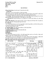 Giáo án công nghệ lớp 6 chuẩn phát triển năng lực mới nhất 2019 2020