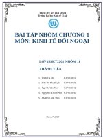 Kinh tế đối ngoại  Tác động của FTA Việt Nam  EU tới Việt Nam