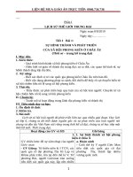 giáo án lịch sử  7 cả năm chuẩn phát triển năng lực mới nhất 2019 2020