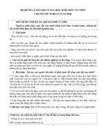 Bộ đề nghị luận xã hội ôn học sinh giỏi