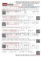 Thi online – bất phương trình và hệ bất phương trình bậc nhất một ẩn   học toán online chất lượng cao 2019   vted