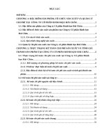 Hoàn thiện kế toán chi phí sản xuất và tính giá thành sản phẩm tại Công ty Cổ phần Bánh kẹo Hải Châu