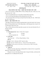 KH hoạt động thư viện 2019 2020