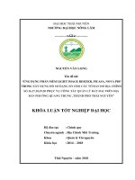 Ứng dụng phần mềm light image resizer, picasa, nova PDF trong xây dựng hồ sơ dạng số cho các tờ bản đồ địa chính số 16,17,18,19,20 phục vụ công tác quản lý đất đai trên địa bàn phường quang trung, thành phố thái n 