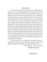 Hoàn thiện công tác quản lý chất lƣợng công trình xây dựng sử dụng vốn ngân sách nhà nước trên địa bàn huyện thạch thất   TP hà nội 