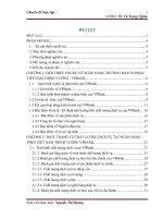 Chuyên đề thực tập - Nâng cao chất lượng dịch vụ tại Ngân hàng TMCP Việt Nam Thịnh Vượng