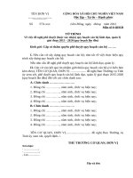 Mau to trinh de nghi QHCB m6s