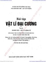 Bài tập vật lí đại cương  Lương Duyên Bình  Tập 3 phần 1