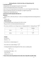 Chuyen de giai bai toan bang cach lap phuong trinh lop 8