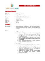 Job description 20181001   deworming program volunteer