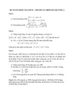 052 đề thi vào 10 chuyên toán tự nhiên hà nội 2019 2020 