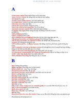 tiếng anh chuyên ngành oto