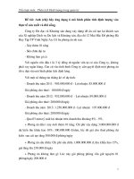 Tiểu luận môn  Phân tích Định lượng trong quản trị