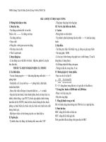 Tóm tắt lý thuyết dược lý y3