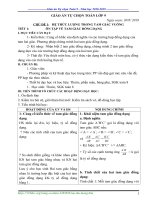 Giáo án Tự chọn Toán 9 (Cả năm 2018-2019)