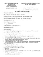 Hợp đồng lao động đoàn thắng