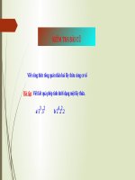 Tiet 14   CHIA 2 lũy THỪA CÙNG cơ số