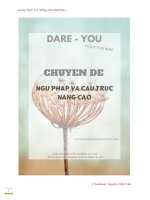 TỔNG ôn PHẦN i (NGỮ PHÁP, cấu TRÚC NÂNG CAO)   NGUYỄN TIẾN VINH (1)