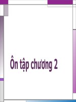 Tiet 27 ôn tập CHƯƠNG 2 HÌNH học 6