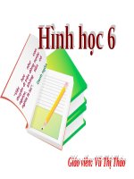 Tiet 26 TAM GIÁC toán hình lớp 6