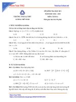 de kiem tra hoc ky 1 toan 6 nam hoc 2018 2019 truong luong the vinh ha noi 