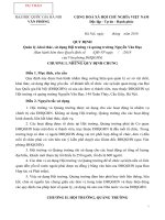 Quy định về quản lý và sử dụng hội trường