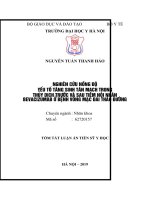 Nghiên cứu nồng độ yếu tố tăng sinh tân mạch trong thủy dịch trước và sau tiêm nội nhãn bevacizumab ở bệnh võng mạc đái tháo đường tt 