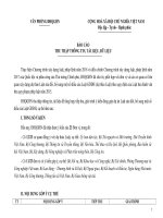 Báo cáo tiếp thu ý kiến bộ ngành cho luật giáo dục đại học