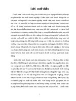 Tiểu luận Chiến lược kinh doanh