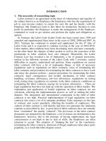 So sánh pháp luật về hợp đồng lao động việt nam và hàn quốc tt tiếng anh 