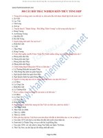 500 CAU HI TRC NGHIM KIN THC TNG h 