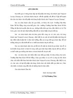 LẬP KẾ HOẠCH ĐÀO TẠO CHO NHÂN VIÊN BỘ PHẬN NHÀ HÀNG THUỘC KHÁCH SẠN VINPEARL LUXURY ĐÀ NẴNG