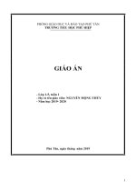 giao an am nhac tuan 1. CKTKN. 2019  2020