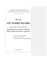 PHÁT HIỆN BÀN TAY TRONG VIDEO DỰA TRÊN KỸ THUẬT HỌC SÂU VÀ THEO VẾT