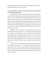 Thực trạng quản lý rủi ro thiên tai phòng chống lụt bão ở đà nẵng 5 năm trở lại đây