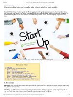 Quy trình bán hàng cơ bản cần nắm vững trước khi khởi nghiệp