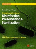 Principles and practice of disinfection, preservation and sterilization 4th ed    a  fraise (blackwell, 2004) 1 