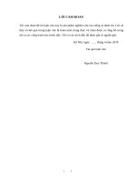 Đề xuất giải pháp nâng cao năng lực công tác quản lí chất lượng công trình của chủ đầu tư trong giai đoạn thi công, áp dụng cho dự án cải tạo nâng cấp công trình thủy lợi hồ cầu rễ 