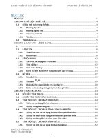 đồ án cầu bê tông côt thép T căng sau ( thuyêt minh + cad )