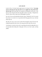 Giái pháp quản lý chất lượng thi công công trình trụ sở xí nghiệp thủy nông thanh liêm, tỉnh hà nam 