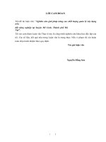 Nghiên cứu giải pháp nâng cao chất lượng quản lý xây dựng trên đất nông nghiệp tại huyện mê linh, thành phố hà nội 