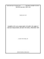 Nghiên cứu giải pháp xử lý móng công trình tổ hợp không gian khoa học quy hòa 