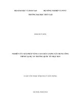 Nghiên cứu giải pháp nâng cao chất lượng xây dựng công trình tại dự án trường quốc tế nhật bản 