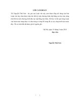 Giải pháp hoàn thiện quản lý thi công công trình xây dựng ở ban quản lý dự án nhà máy thủy điện sơn la 