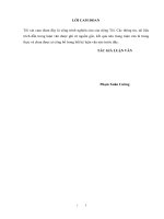 Công tác quản lý chi phí trong quá trình thi công công trình thủy điện vừa và nhỏ với vai trò chủ đầu tư tại công ty cổ phần đầu tư xây dựng thủy điện trí năng 